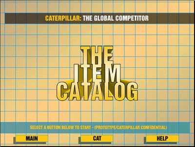 “The Item Catalog” for Caterpillar, Inc.