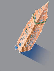 MetLife Tower - Adobe Illustrator vector art