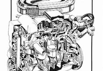 4-Cylinder Ford Engine